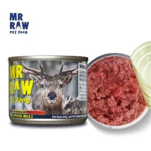 100% Fresh Meat Venison Can for Dogs & Cats