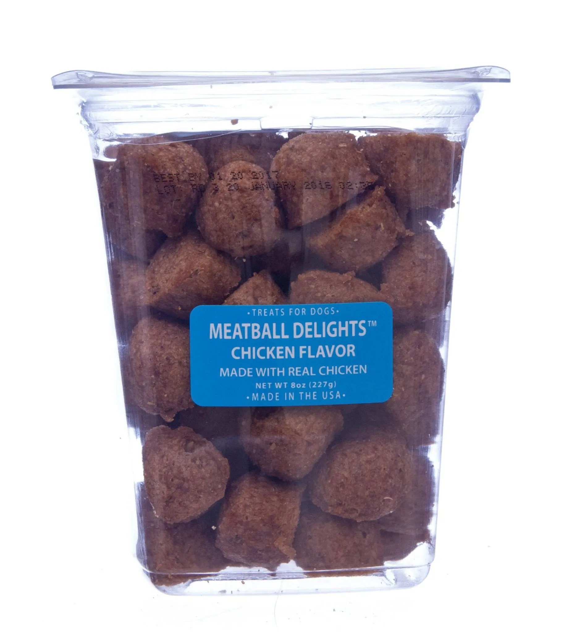 8 oz Chicken Flavor Meatball Delights