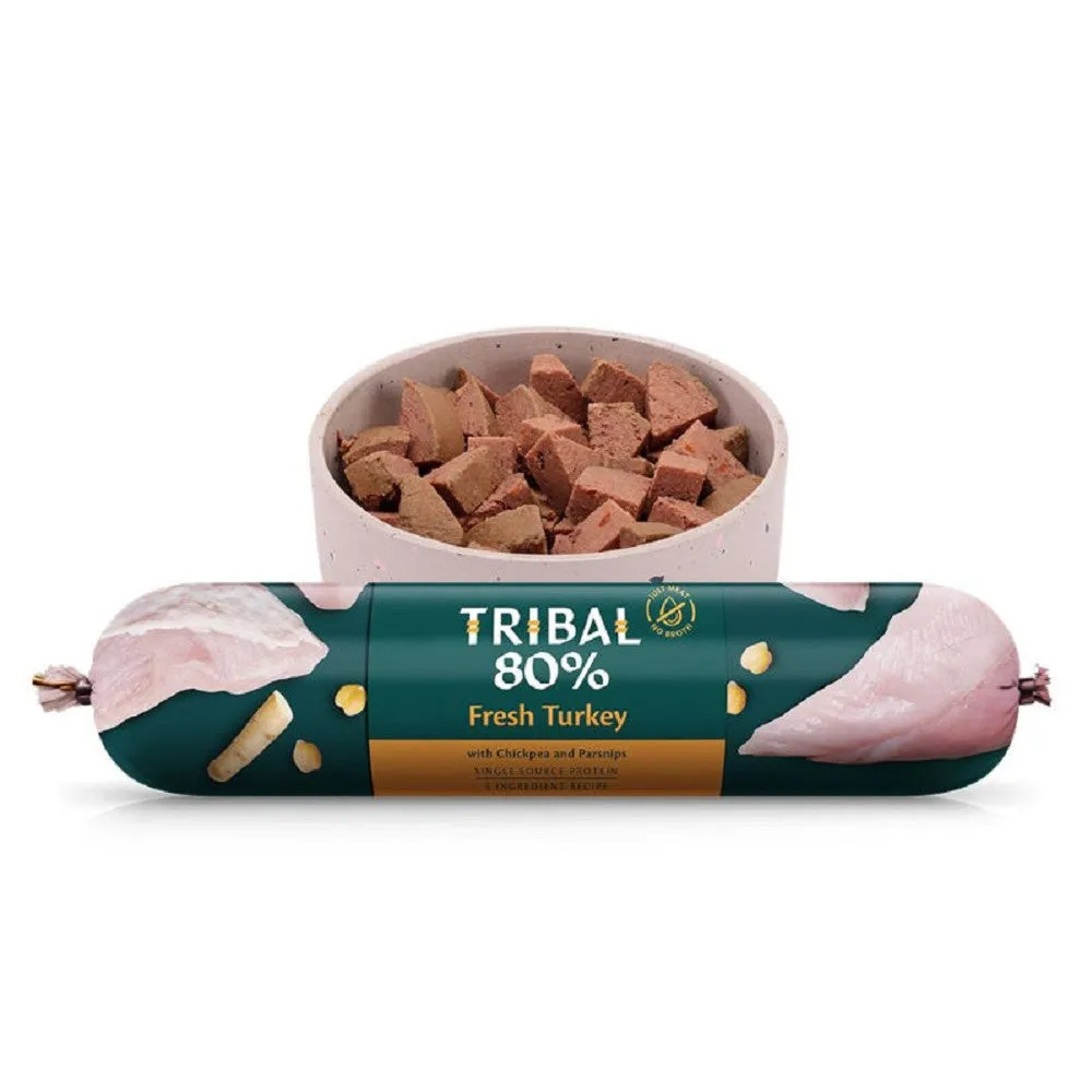 80% Gourmet Sausage Fresh Turkey Wet Dog Food