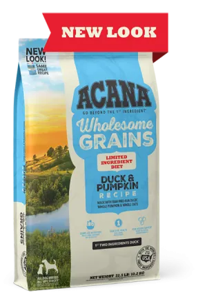 Acana Dog Wholesome Grains Duck & Pumpkin 4lbs