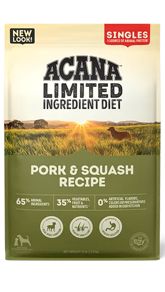 ACANA Singles: Pork & Squash Recipe