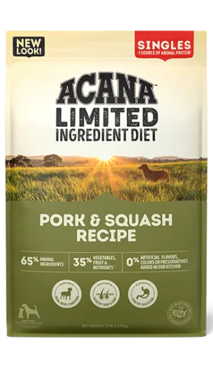 ACANA Singles: Pork & Squash Recipe