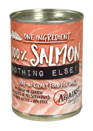 Against the Grain Nothing Else Grain Free One Ingredient 100% Salmon Canned Dog Food