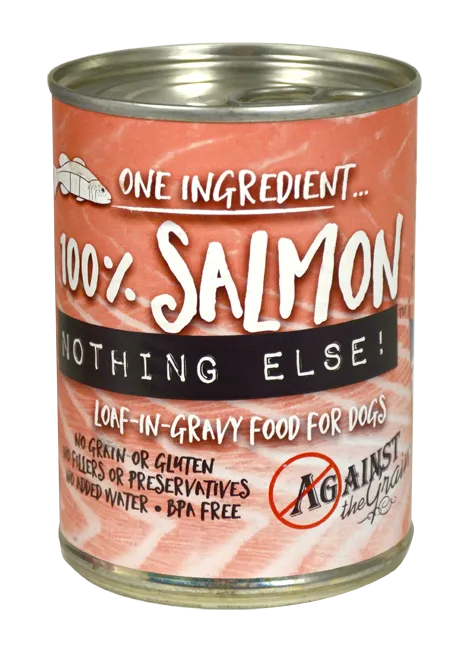 Against the Grain Nothing Else Grain Free One Ingredient 100% Salmon Canned Dog Food