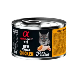 Alpha Spirit Chicken Wet Food for Cats