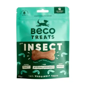 Beco Insect with Apple & Chia Seeds Dog Treats