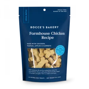 Bocce's Bakery Farmhouse Chicken All Natural Dog Biscuits