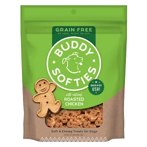 Buddy Biscuits Soft & Chewys Grain Free Roasted Chicken Treats 5 oz.