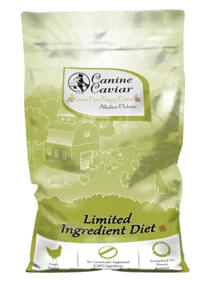 Canine Caviar Grain-Free Puppy Chicken and Split Pea Dry Dog Food