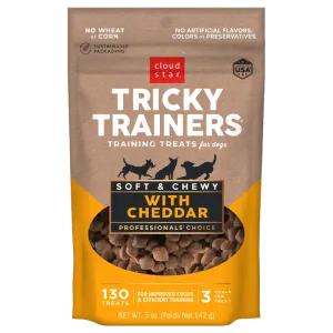 Cloud Star Tricky Trainers Soft & Chewy Cheddar Dog Treats 14oz