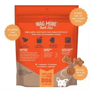 Cloud Star Wag More Bark Less Grain-Free Soft & Chewy with Peanut Butter & Apples Dog Treats 5 oz