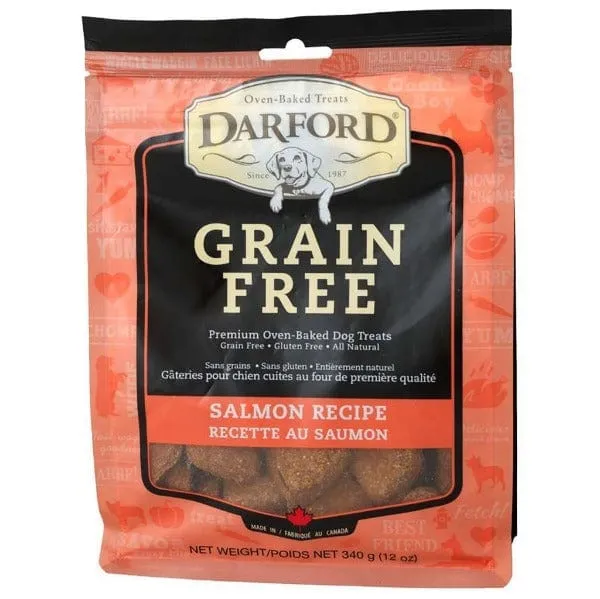 Darford Grain Free Salmon Recipe Oven-Baked Dog Treats