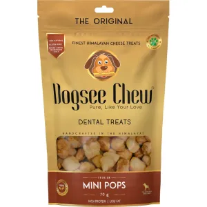 Dogsee Chew Mini Pops Himalayan Cheese Grain-Free Dog Treats 70g