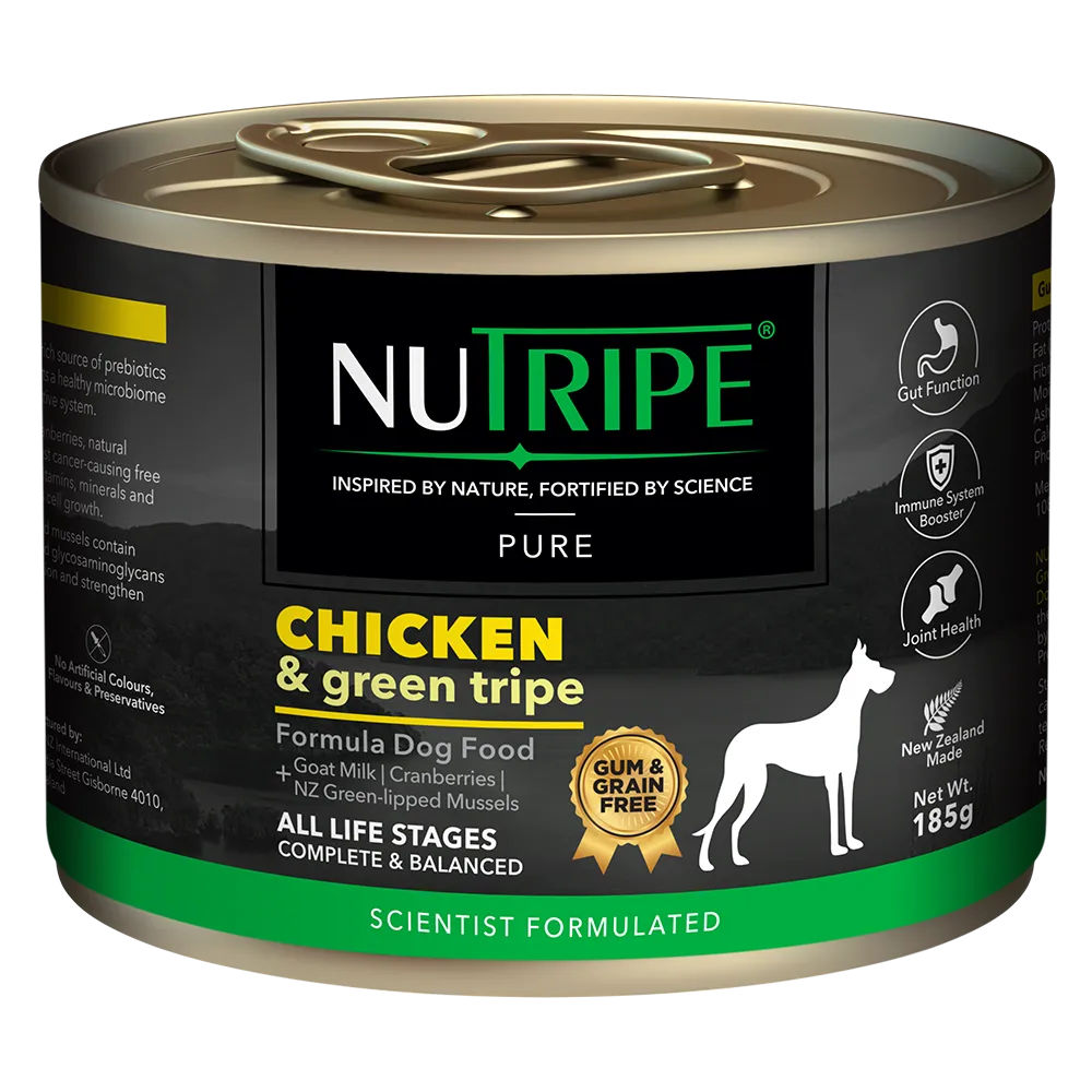 *DONATION TO MCDS* Nutripe Dog 185g x 24cans (Assorted)