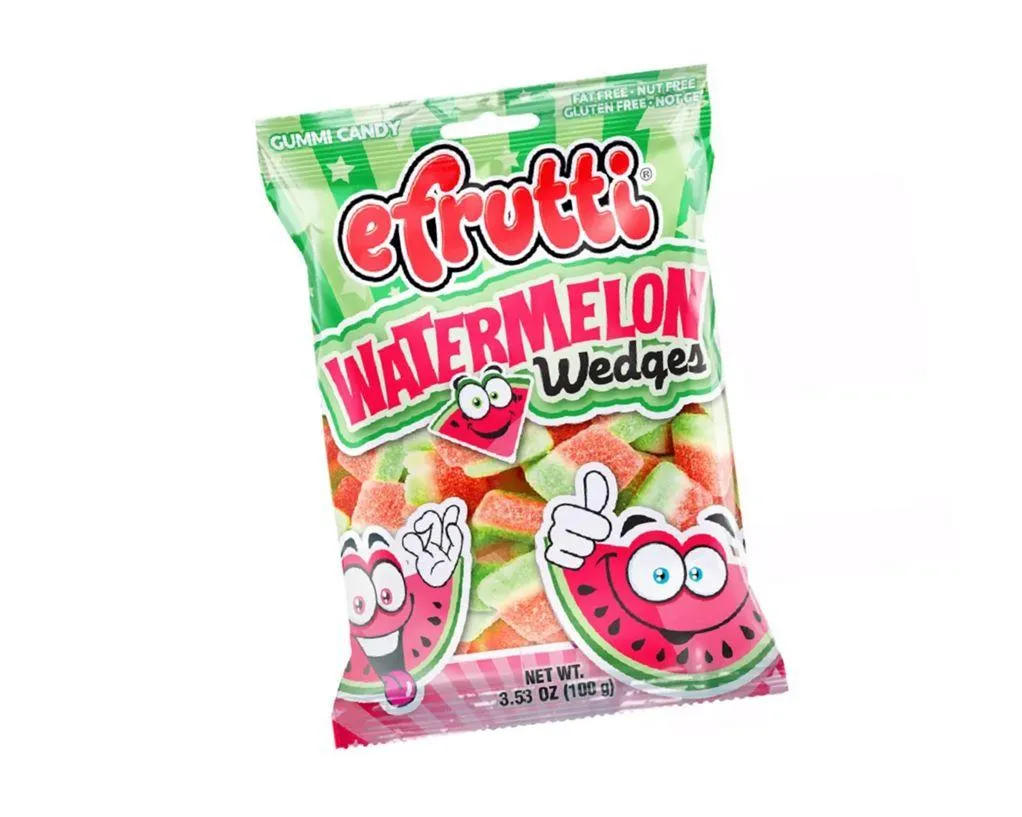 Efrutti Watermelon Wedges Gummi Candy Bags