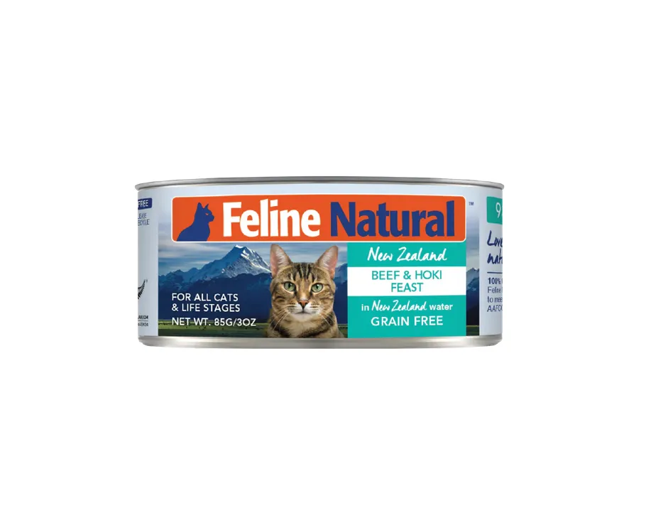 Feline Natural Beef & Hoki Feast Pouch