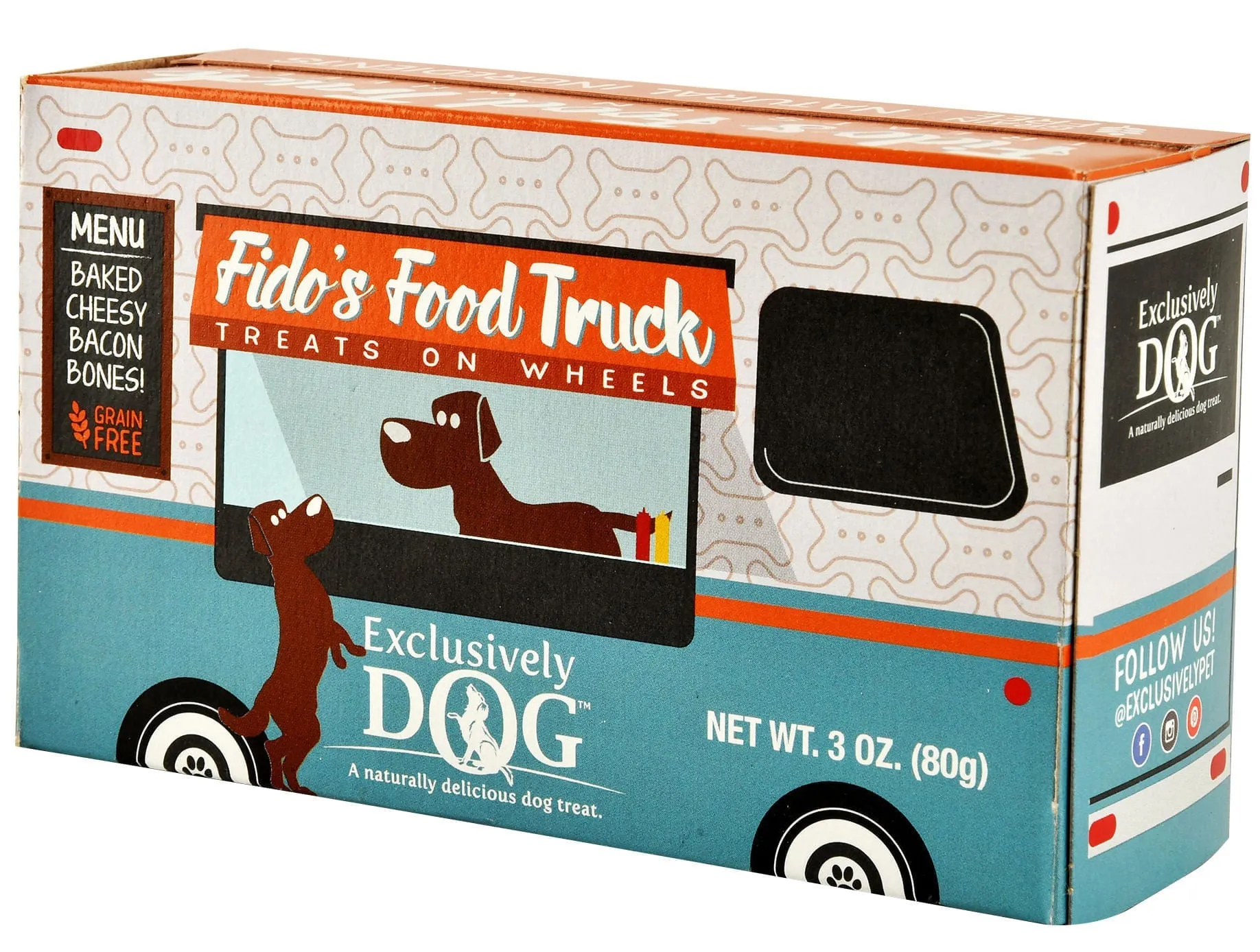 Fido's Food Truck (Grain-Free Treats), 3 oz