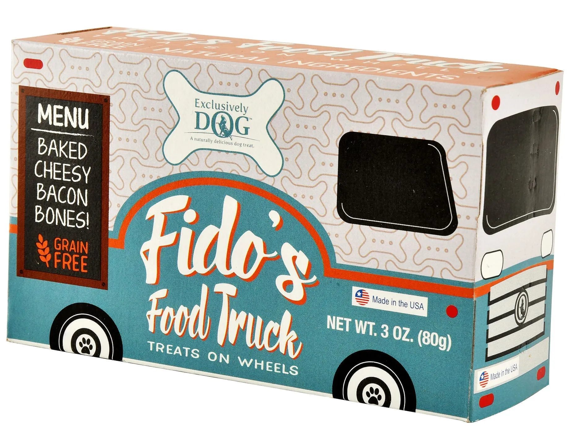 Fido's Food Truck (Grain-Free Treats), 3 oz