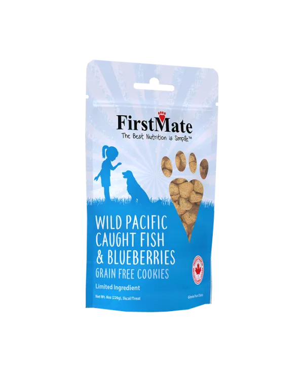 FirstMate Wild Pacific Fish & Blueberries 8 oz.