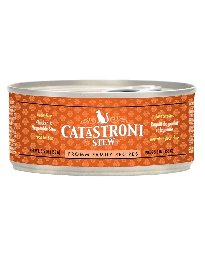 Fromm Cat-A-Stroni Chicken & Vegetable Stew Wet Cat Food 5.5oz