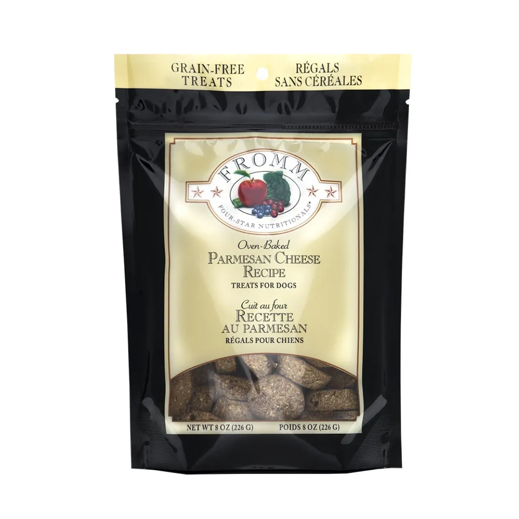 Fromm Parmesan Cheese Grain Free Treats 8oz