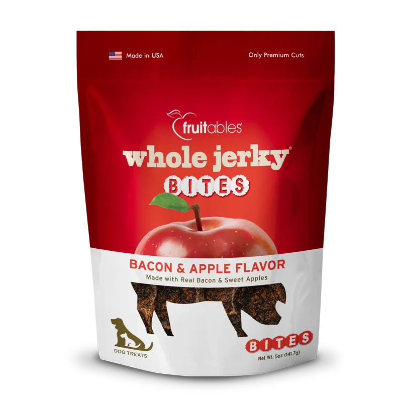 Fruitables Whole Jerky Bites Bacon & Apple