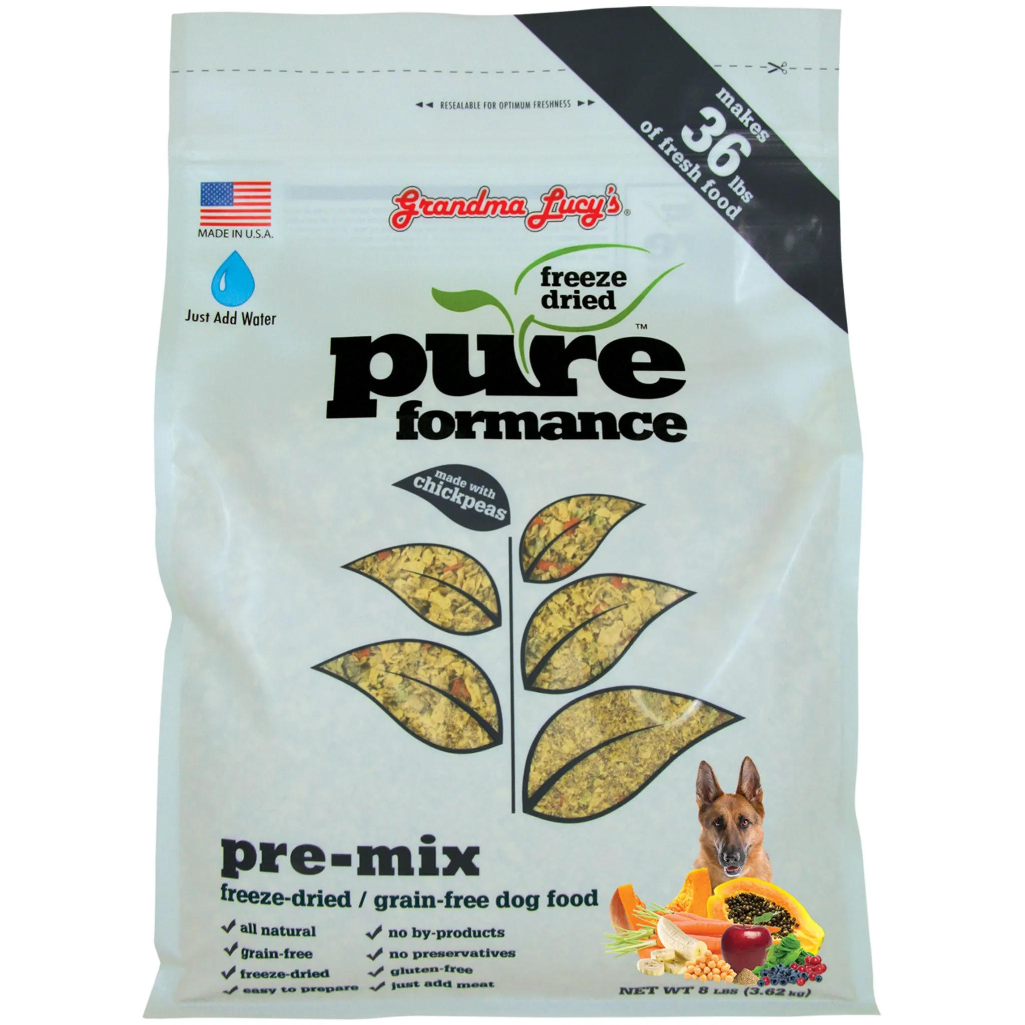 Grandma Lucy's Pureformance Pre-Mix Dog Food