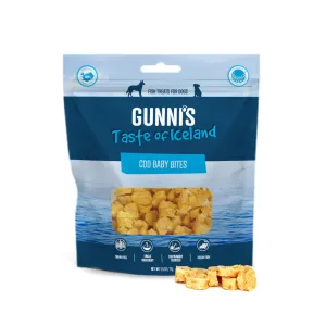 Gunnis Taste of Iceland Cod Baby Bites Dog Treats 71g