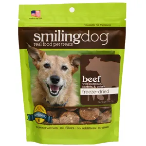 Herbsmith Smiling Dog Freeze Dried Beef 2.5oz