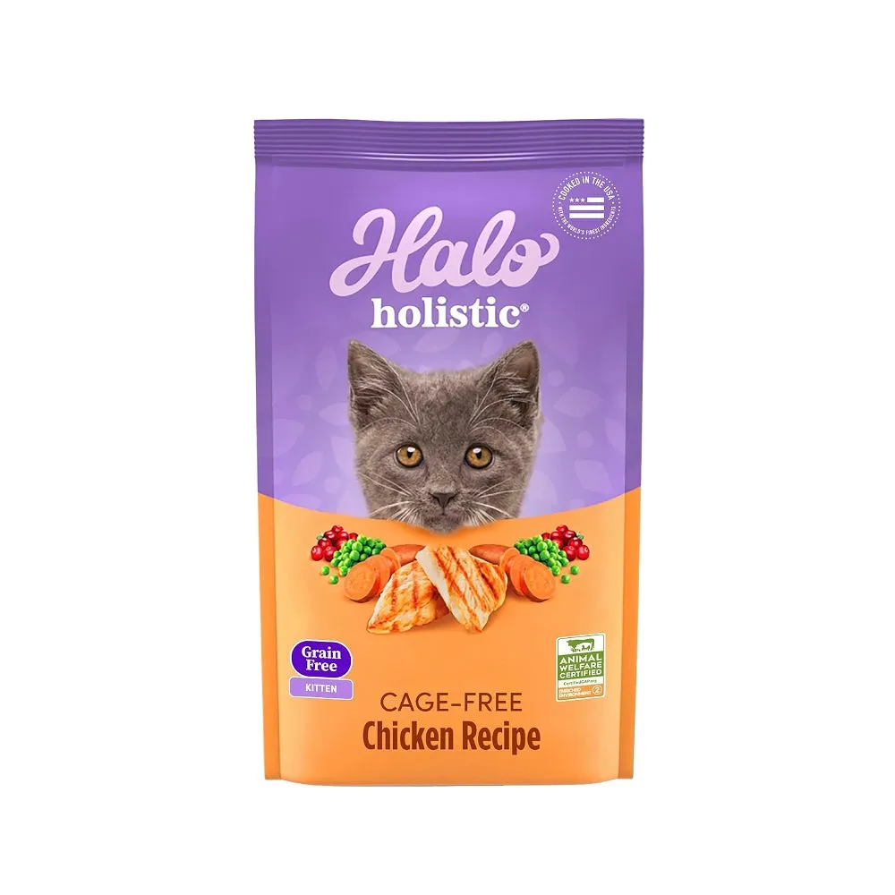 Holistic Grain Free Chicken Kitten Dry Food