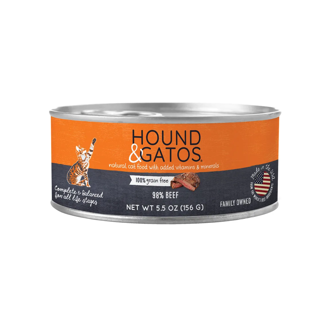 Hound & Gatos Canned Cat Food