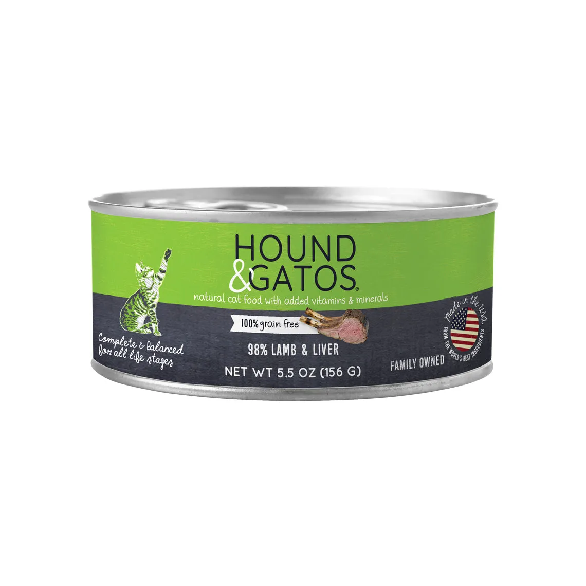 Hound & Gatos Canned Cat Food