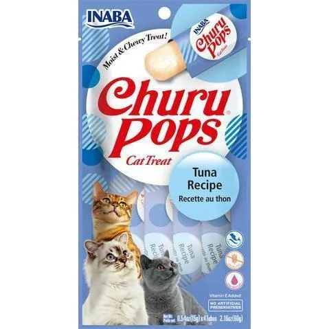 Inaba Churu Pops Tuna Cat Treats 60g