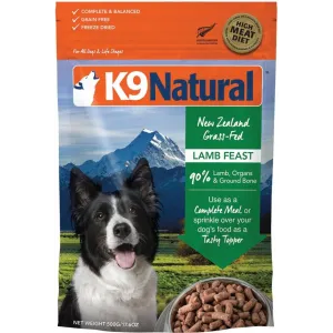 K9 Natural Lamb Feast Raw Grain-Free Freeze-Dried Dog Food