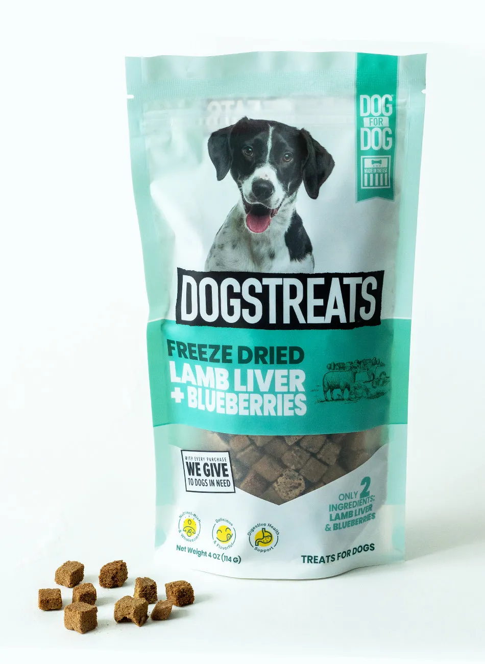 Lamb Liver & Blueberries Freeze Dried DogsTreats