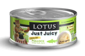 Lotus Cat Grain-Free Just Juicy Pollock Stew