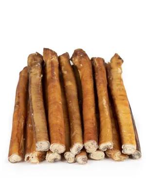 Natural Grass-Fed Bulk Bully Sticks for Dogs' Oral Health