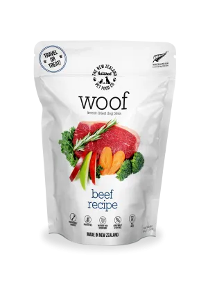 New Zealand Naturals Woof Freeze Dried Dog Treat Beef 50g