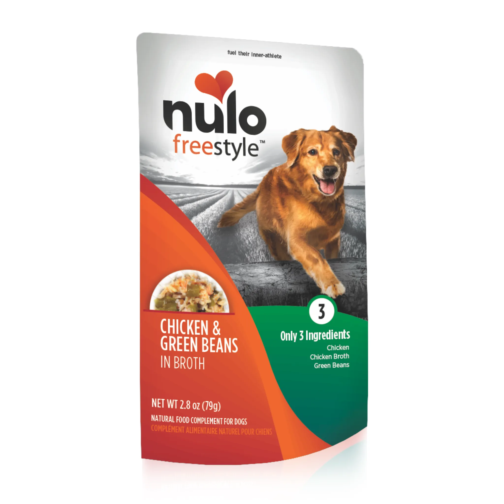 Nulo FreeStyle Meaty Toppers Chicken & Green Beans Dog Food Topper