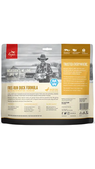 ORIJEN Freeze-Dried Treats: Free-Run Duck Formula