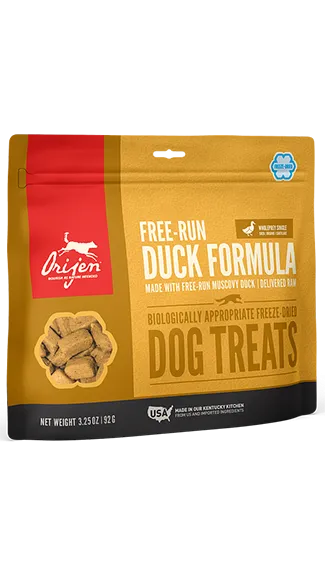 ORIJEN Freeze-Dried Treats: Free-Run Duck Formula