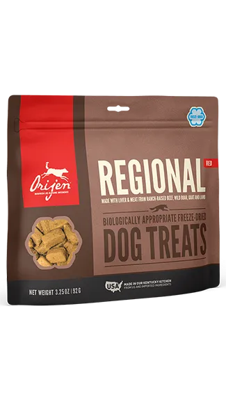 ORIJEN Freeze-Dried Treats: Regional Red