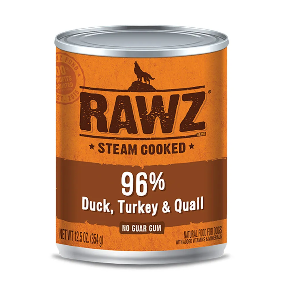 Rawz 96% Duck, Turkey & Quail