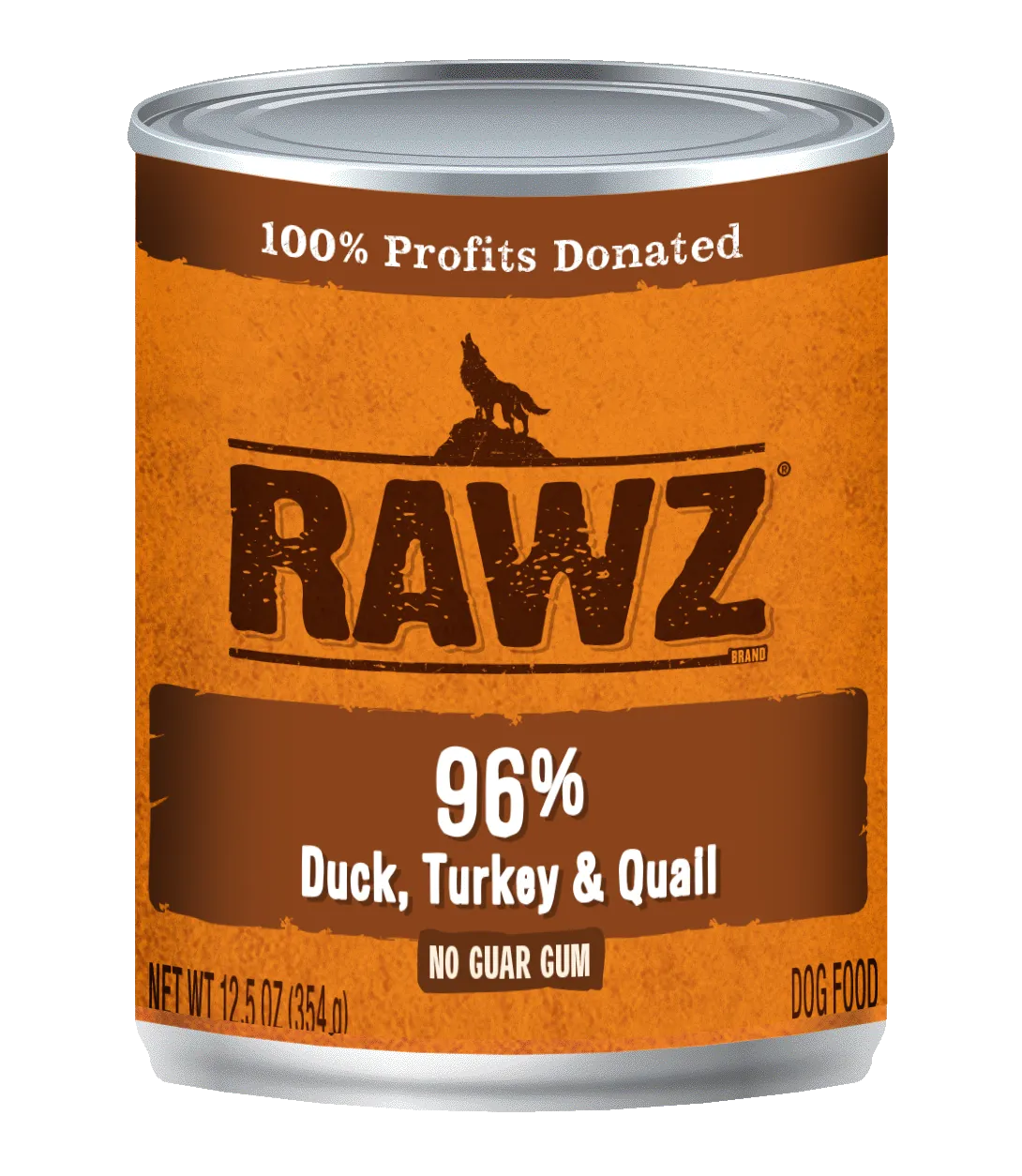 Rawz 96% Duck, Turkey & Quail