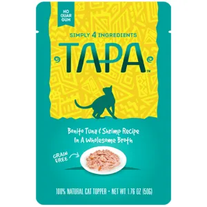 Rawz Tapa Tuna & Shrimp in Broth Cat Topper