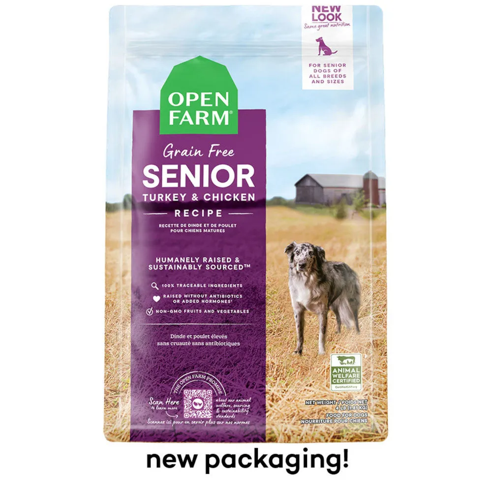 Senior Turkey & Chicken Dog Dry Food