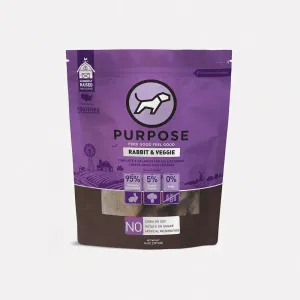 Single Protein Rabbit & Veggie Freeze Dried Dog Food