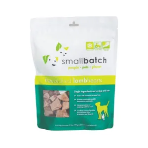 Smallbatch Freeze Dried Lamb Hearts 3.5oz