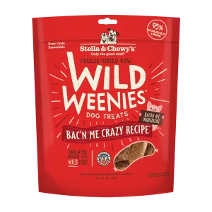 Stella & Chewy's Dog Treat - Wild Weenies Bac'n Me Crazy Recipe 3oz