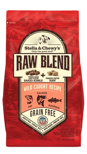 Stella & Chewy's Raw Blend Kibble: Wild Caught Recipe